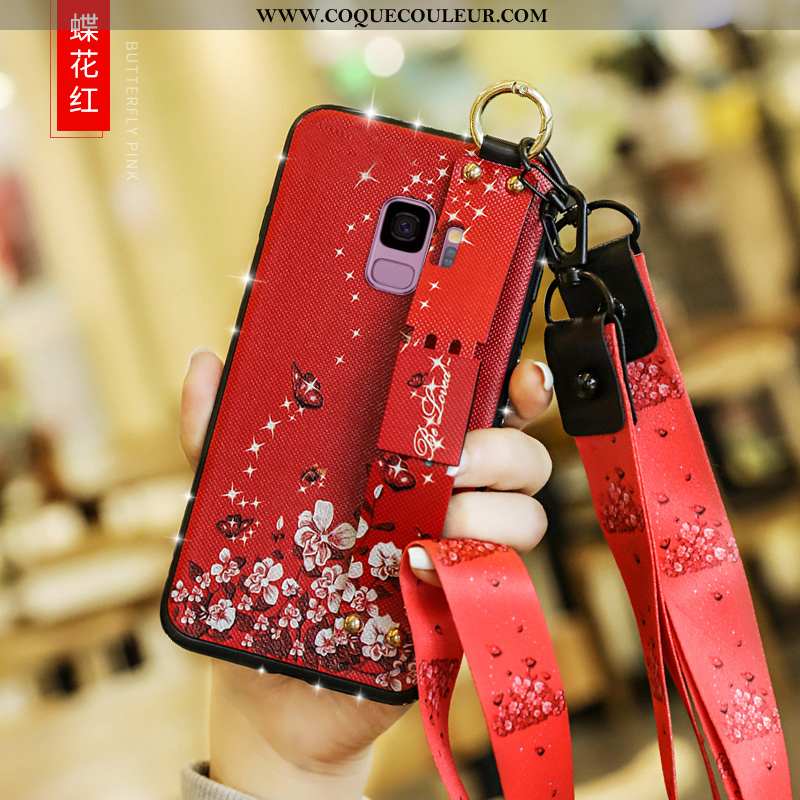 Coque Samsung Galaxy S9 Fluide Doux Protection Créatif, Housse Samsung Galaxy S9 Silicone Incassable