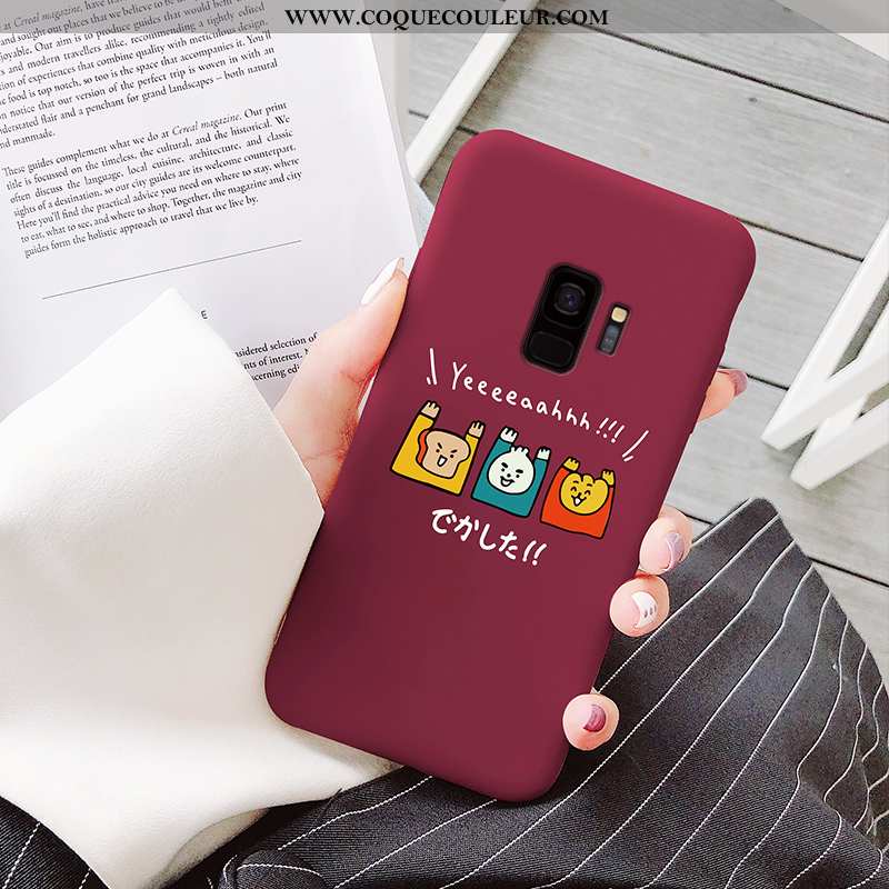 Housse Samsung Galaxy S9 Protection Légère Charmant, Étui Samsung Galaxy S9 Personnalité Ultra Borde