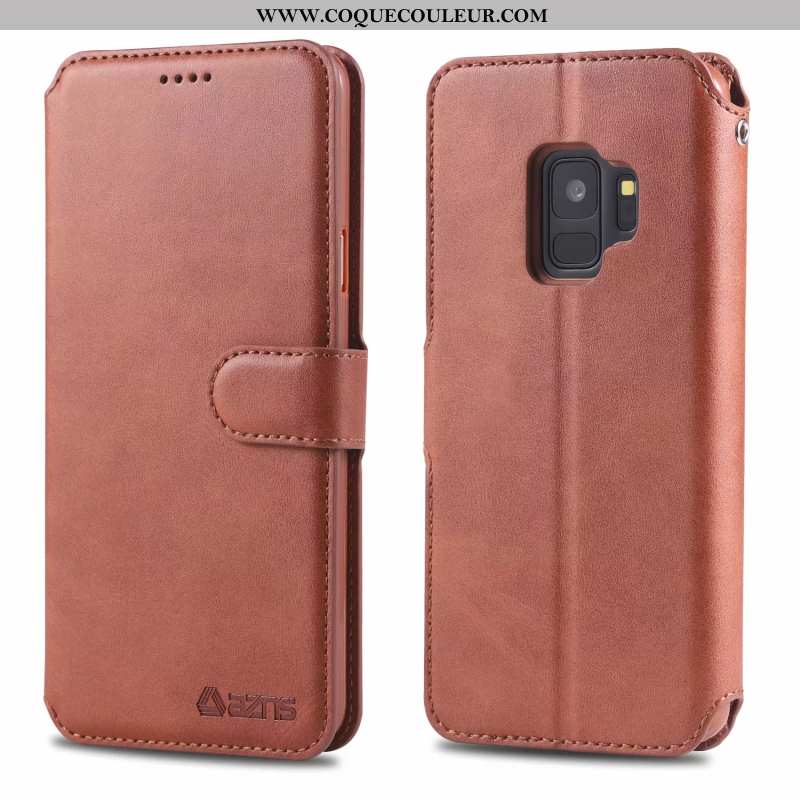 Housse Samsung Galaxy S9 Ornements Suspendus Protection Étui, Étui Samsung Galaxy S9 Cuir Silicone M