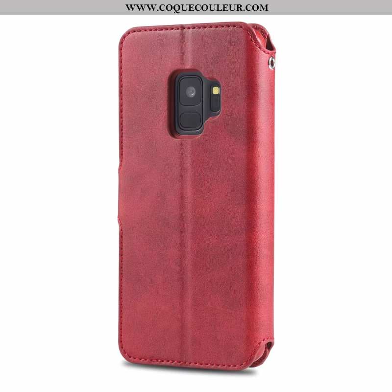 Housse Samsung Galaxy S9 Ornements Suspendus Protection Étui, Étui Samsung Galaxy S9 Cuir Silicone M