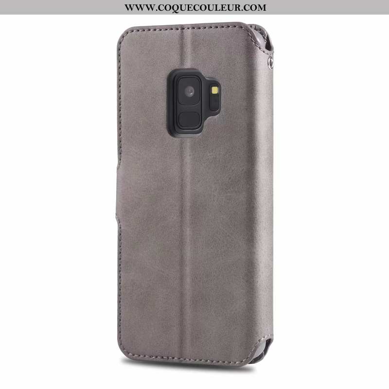 Housse Samsung Galaxy S9 Ornements Suspendus Protection Étui, Étui Samsung Galaxy S9 Cuir Silicone M