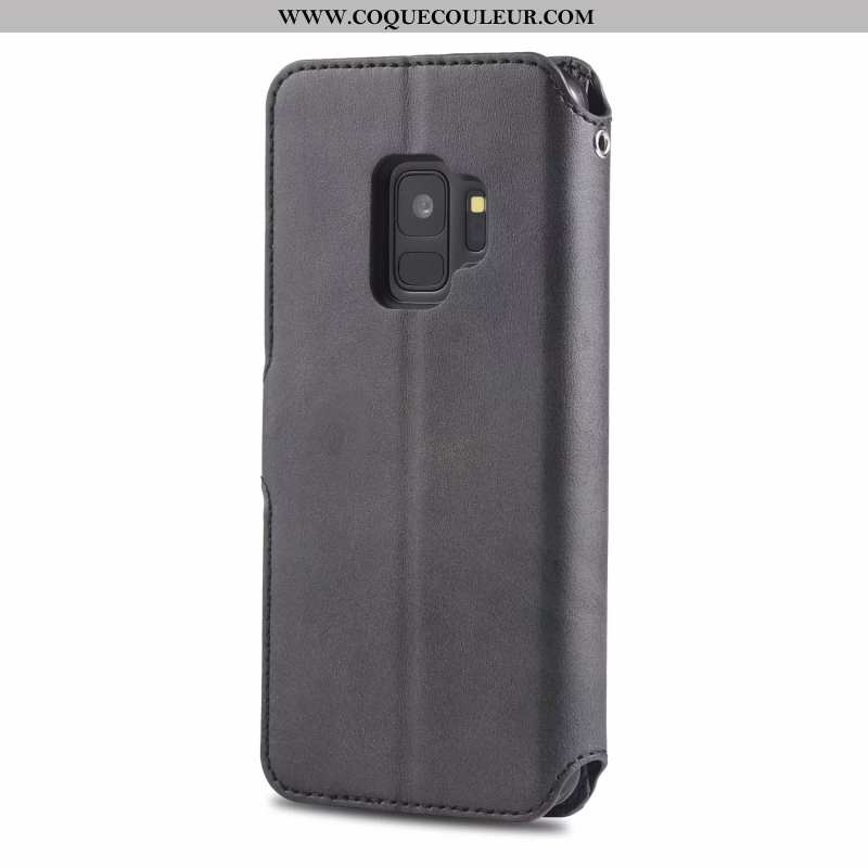 Housse Samsung Galaxy S9 Ornements Suspendus Protection Étui, Étui Samsung Galaxy S9 Cuir Silicone M