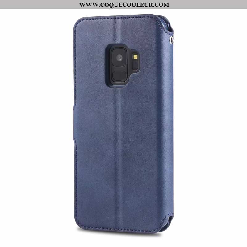 Housse Samsung Galaxy S9 Ornements Suspendus Protection Étui, Étui Samsung Galaxy S9 Cuir Silicone M