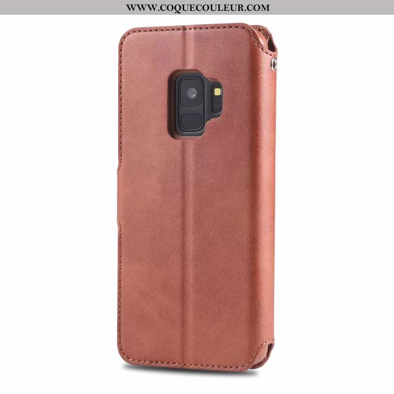 Housse Samsung Galaxy S9 Ornements Suspendus Protection Étui, Étui Samsung Galaxy S9 Cuir Silicone M