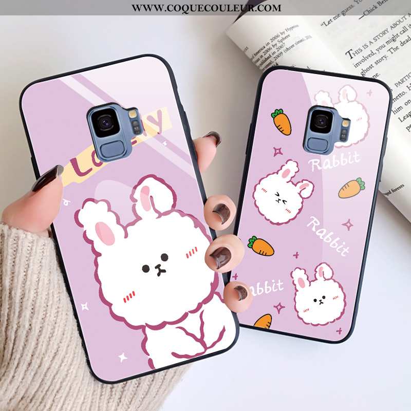 Coque Samsung Galaxy S9 Charmant Étui Tout Compris, Housse Samsung Galaxy S9 Tendance Dessin Animé V