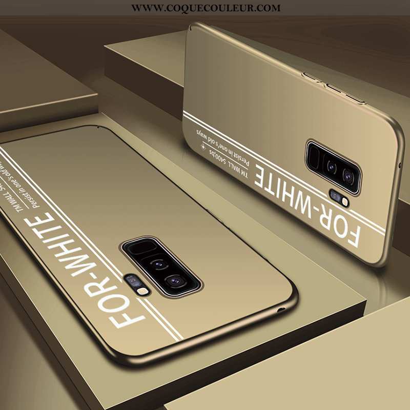 Étui Samsung Galaxy S9+ Délavé En Daim Coque, Coque Samsung Galaxy S9+ Personnalité Étoile Bleu