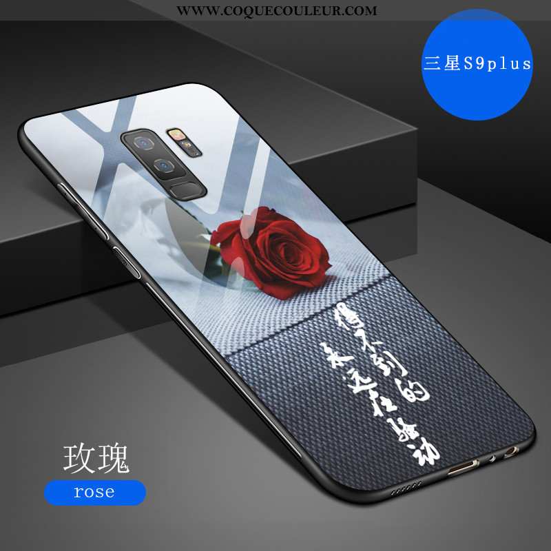 Étui Samsung Galaxy S9+ Personnalité Art Tout Compris, Coque Samsung Galaxy S9+ Créatif Gris