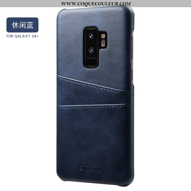 Coque Samsung Galaxy S9+ Personnalité Silicone Vent, Housse Samsung Galaxy S9+ Ultra Couvercle Arriè