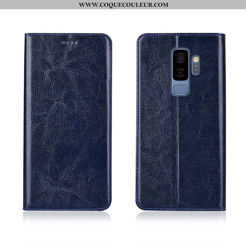 Étui Samsung Galaxy S9+ Silicone Fluide Doux Étui, Coque Samsung Galaxy S9+ Protection Modèle Fleuri