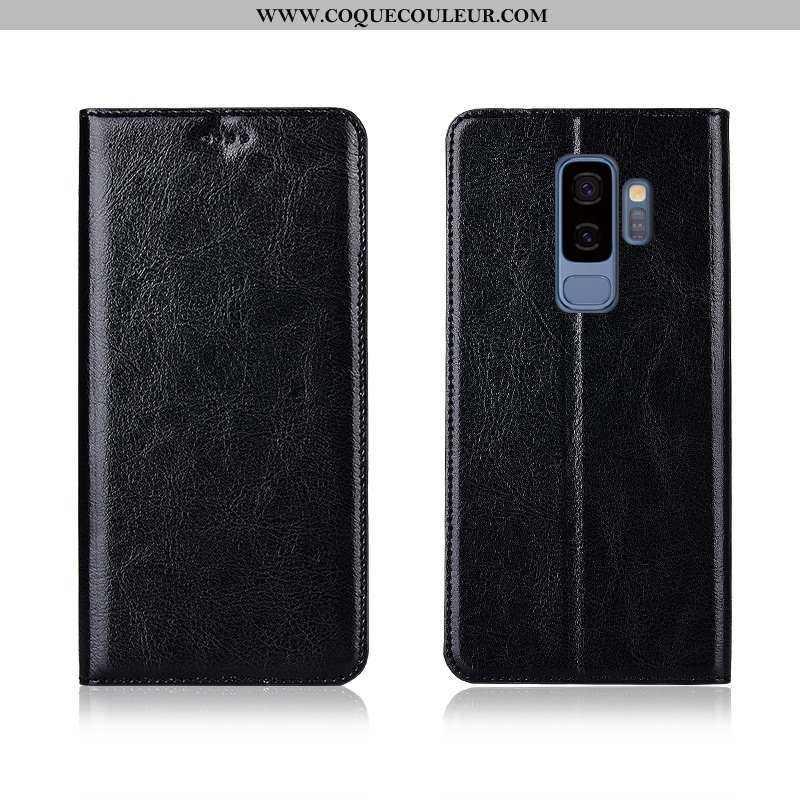 Étui Samsung Galaxy S9+ Silicone Fluide Doux Étui, Coque Samsung Galaxy S9+ Protection Modèle Fleuri