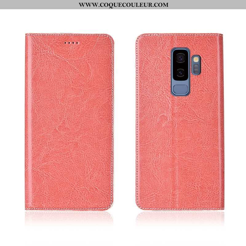 Étui Samsung Galaxy S9+ Silicone Fluide Doux Étui, Coque Samsung Galaxy S9+ Protection Modèle Fleuri