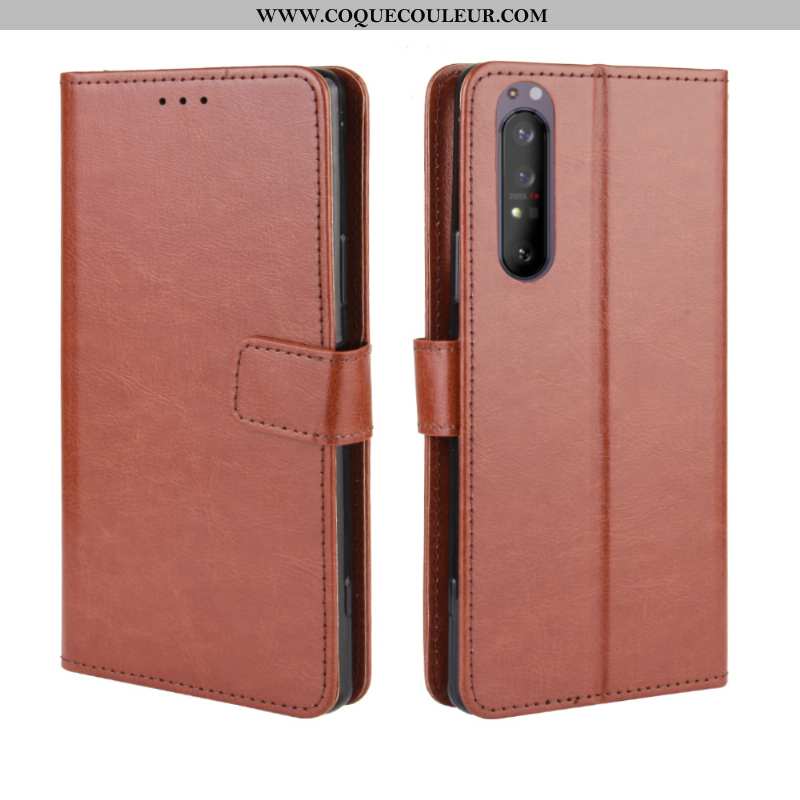 Étui Sony Xperia 1 Ii Modèle Fleurie Incassable Téléphone Portable, Coque Sony Xperia 1 Ii Protectio