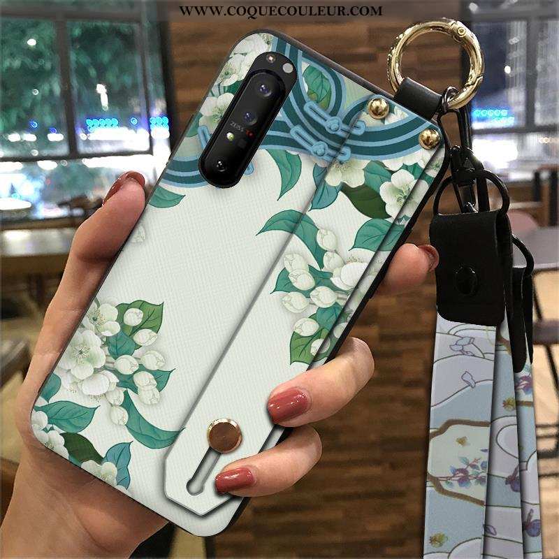 Étui Sony Xperia 1 Ii Fluide Doux Palais Tendance, Coque Sony Xperia 1 Ii Protection Verte