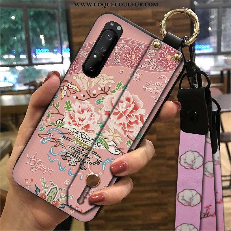 Étui Sony Xperia 1 Ii Fluide Doux Palais Tendance, Coque Sony Xperia 1 Ii Protection Verte