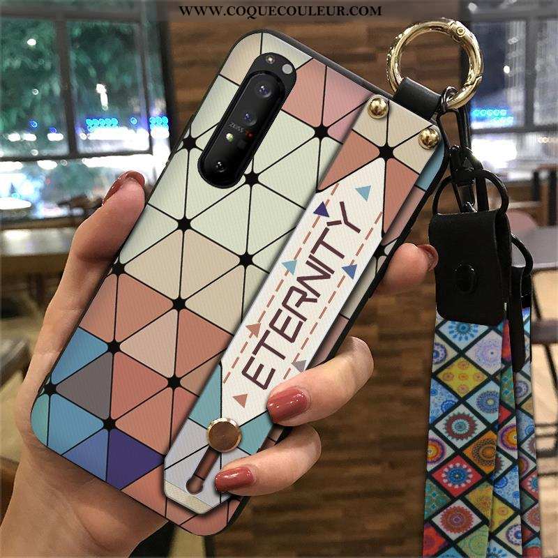 Étui Sony Xperia 1 Ii Fluide Doux Palais Tendance, Coque Sony Xperia 1 Ii Protection Verte