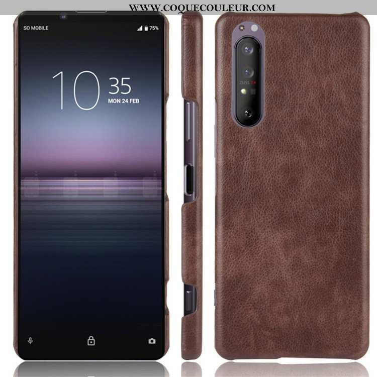 Coque Sony Xperia 1 Ii Modèle Fleurie Téléphone Portable Étui, Housse Sony Xperia 1 Ii Protection Cu