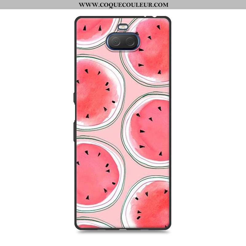 Étui Sony Xperia 10 Plus Créatif Incassable Fluide Doux, Coque Sony Xperia 10 Plus Dessin Animé Prot