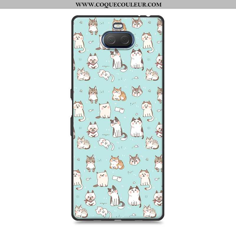 Étui Sony Xperia 10 Plus Créatif Incassable Fluide Doux, Coque Sony Xperia 10 Plus Dessin Animé Prot