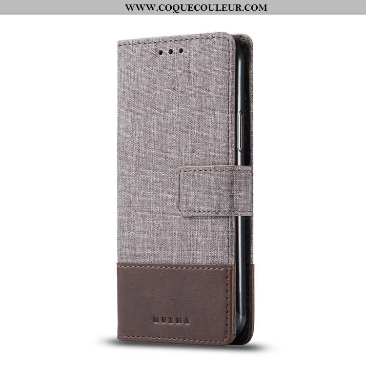 Coque Sony Xperia 10 Plus Protection Modèle Fleurie Coque, Housse Sony Xperia 10 Plus Cuir Carte Gri