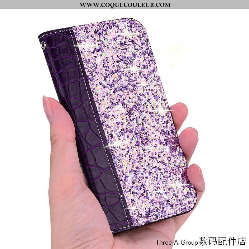 Housse Sony Xperia 10 Incassable Coque Téléphone Portable, Étui Sony Xperia 10 Violet Carte