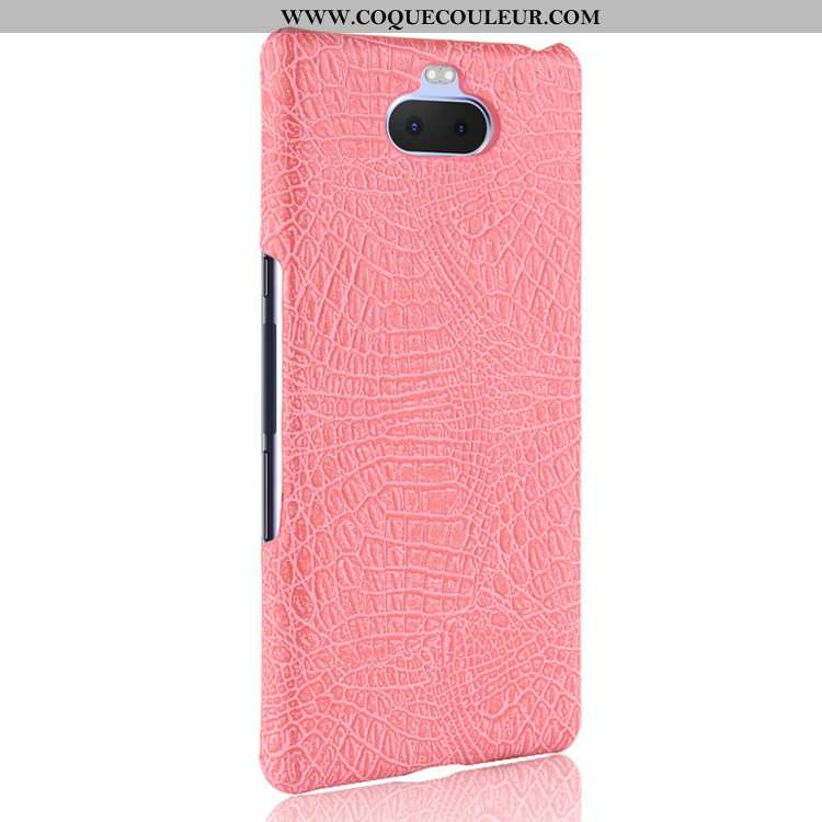 Housse Sony Xperia 10 Protection Téléphone Portable Bleu Marin, Étui Sony Xperia 10 Cuir Difficile B