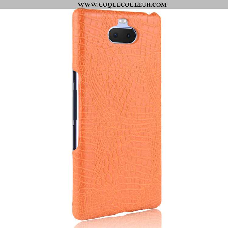 Housse Sony Xperia 10 Protection Téléphone Portable Bleu Marin, Étui Sony Xperia 10 Cuir Difficile B