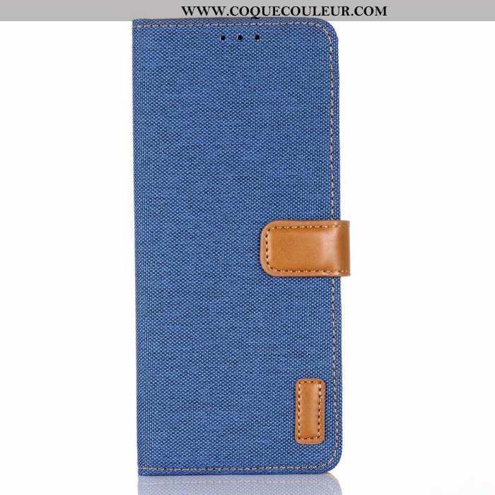 Étui Sony Xperia 10 Protection Difficile Coque, Coque Sony Xperia 10 Cuir Bleu