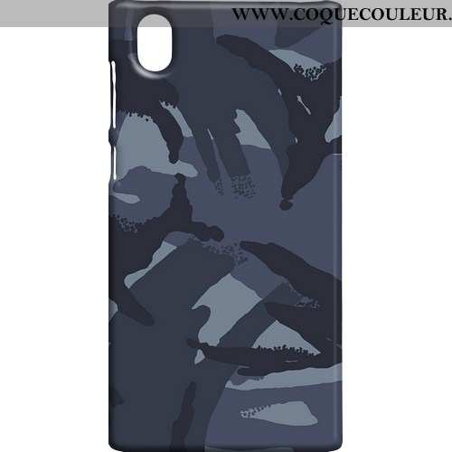 Étui Sony Xperia L1 Protection Coque Téléphone Portable, Sony Xperia L1 Délavé En Daim Difficile Cam
