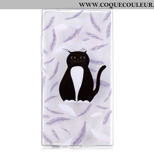 Coque Sony Xperia L2 Charmant Dessin Animé Coque, Housse Sony Xperia L2 Fluide Doux Étui Verte