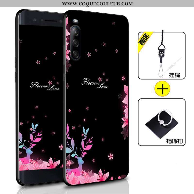 Coque Sony Xperia L4 Protection Fluide Doux Coque, Housse Sony Xperia L4 Tendance Téléphone Portable