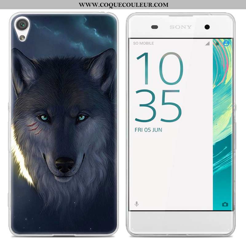 Étui Sony Xperia Xa Créatif Transparent, Coque Sony Xperia Xa Tendance Incassable Rose