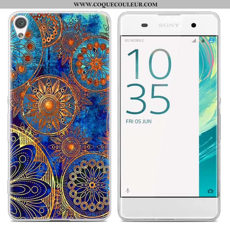 Étui Sony Xperia Xa Créatif Transparent, Coque Sony Xperia Xa Tendance Incassable Rose