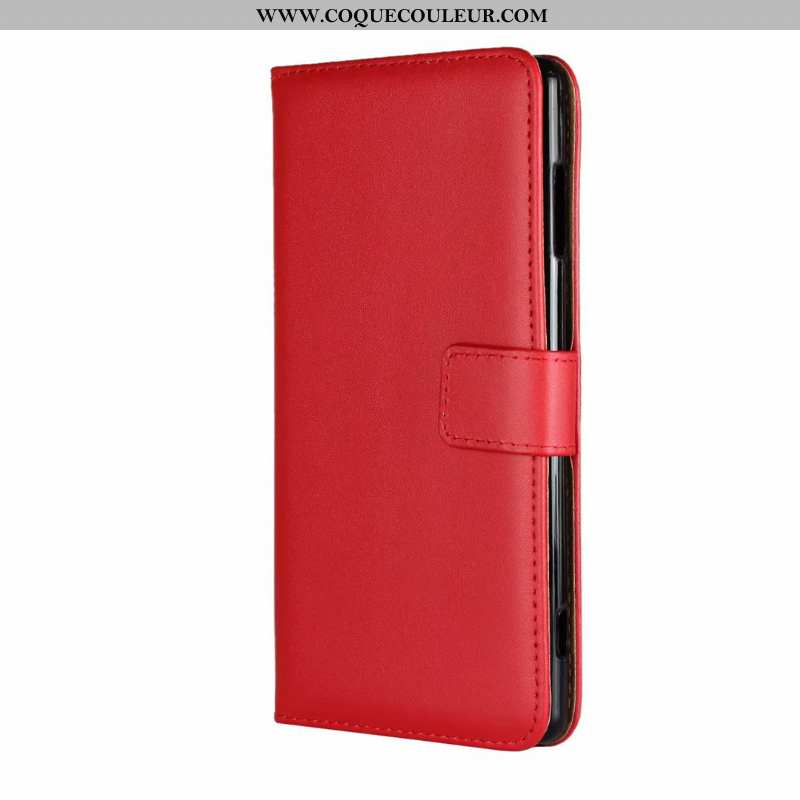 Coque Sony Xperia Xa Cuir Véritable Protection Incassable, Housse Sony Xperia Xa Cuir Étui Bleu