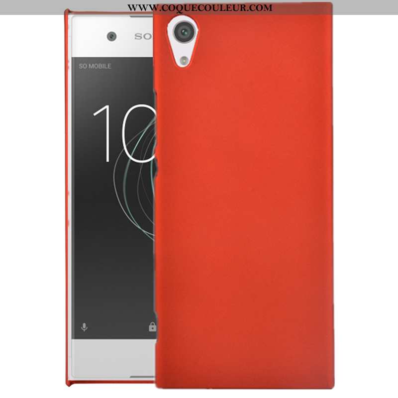 Coque Sony Xperia Xa Protection Rouge, Housse Sony Xperia Xa Délavé En Daim Téléphone Portable Rouge