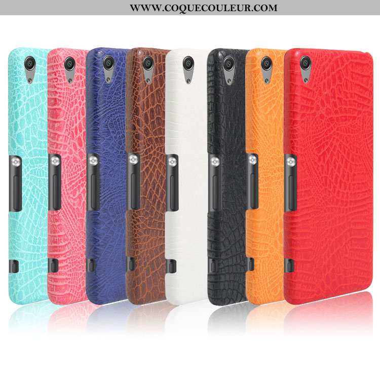 Étui Sony Xperia Xa Modèle Fleurie Incassable Coque, Coque Sony Xperia Xa Protection Crocodile Rouge