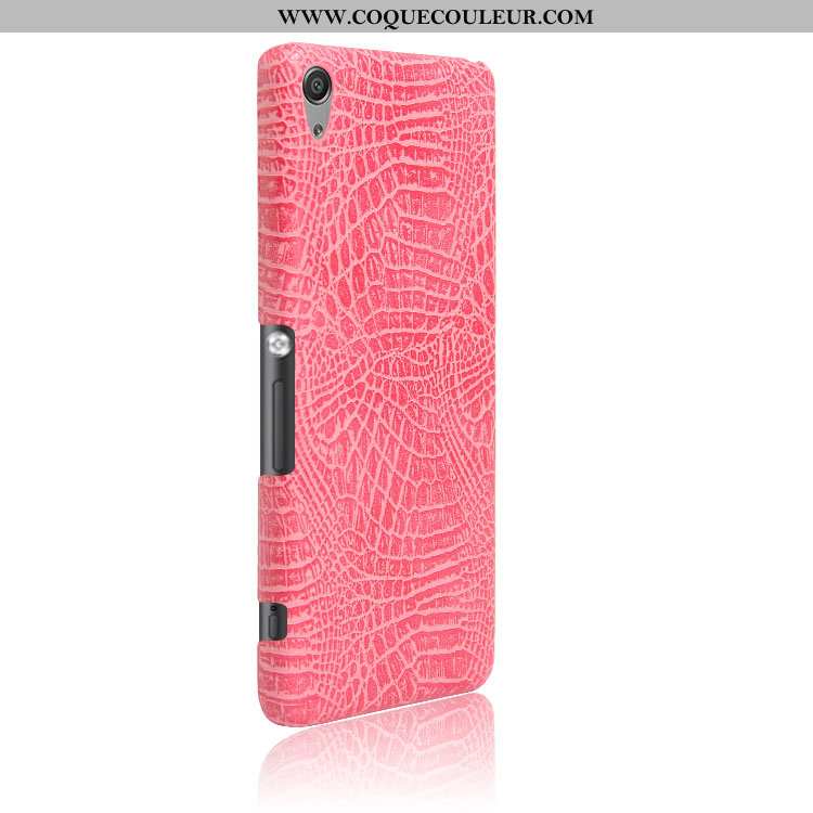 Étui Sony Xperia Xa Modèle Fleurie Incassable Coque, Coque Sony Xperia Xa Protection Crocodile Rouge