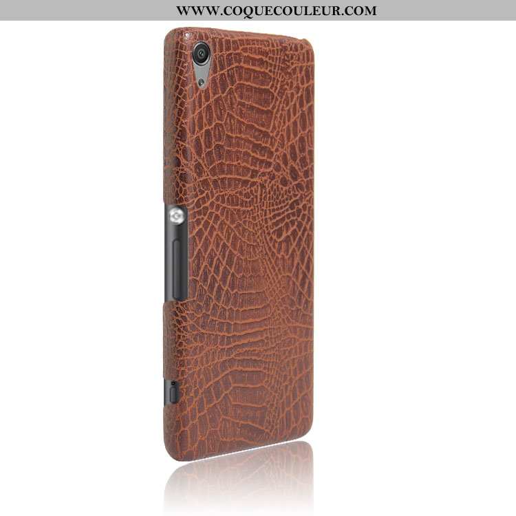 Étui Sony Xperia Xa Modèle Fleurie Incassable Coque, Coque Sony Xperia Xa Protection Crocodile Rouge