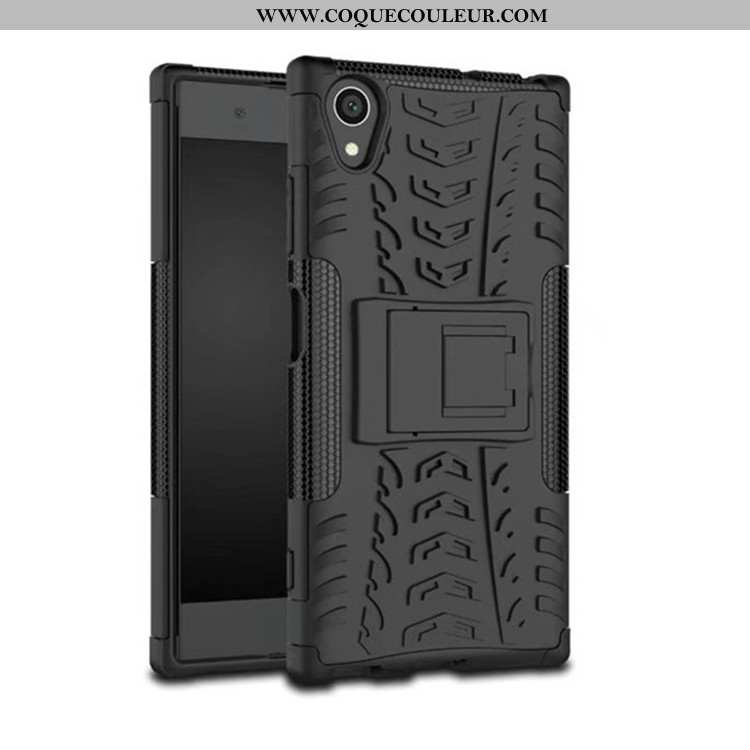 Housse Sony Xperia Xa1 Plus Protection Incassable Noir, Étui Sony Xperia Xa1 Plus Téléphone Portable