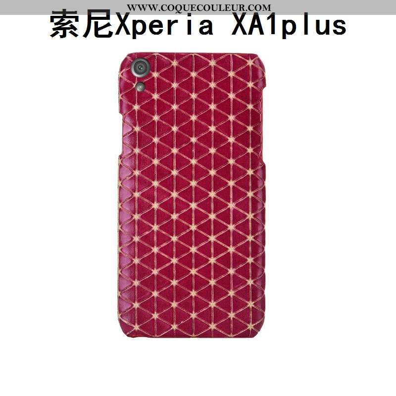 Coque Sony Xperia Xa1 Plus Luxe Personnalisé Créatif, Housse Sony Xperia Xa1 Plus Personnalité Cuir 