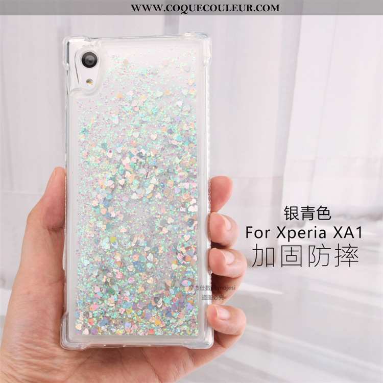 Coque Sony Xperia Xa1 Ornements Suspendus Rose Étui, Housse Sony Xperia Xa1 Créatif