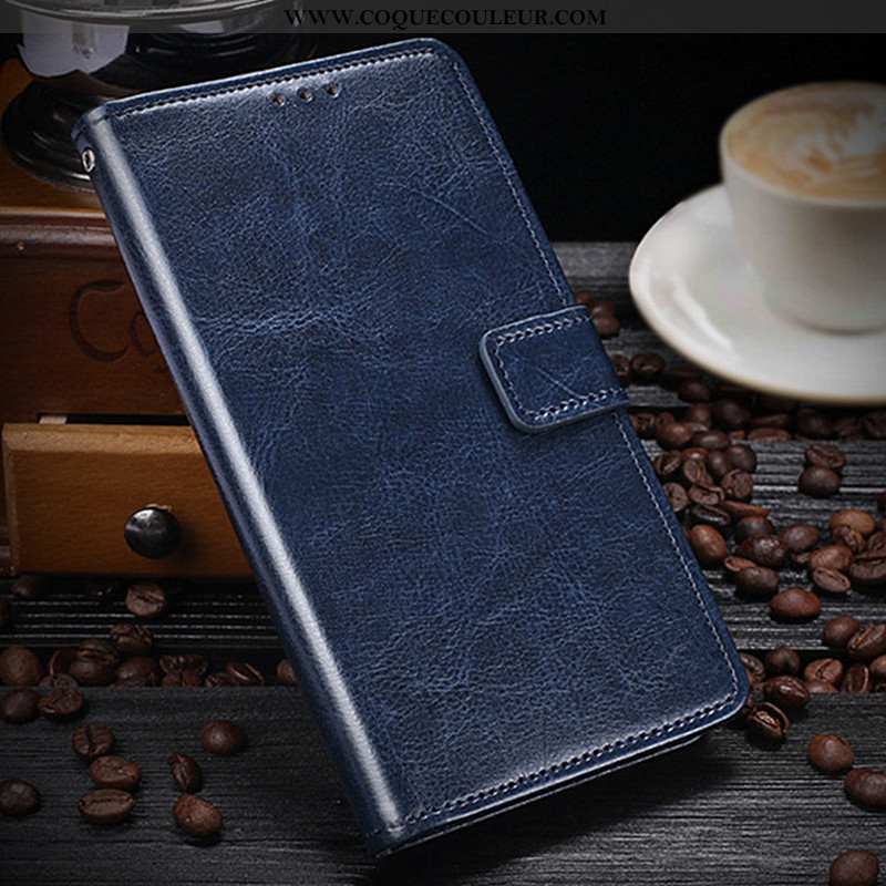 Housse Sony Xperia Xa1 Ultra Protection Bleu Marin Téléphone Portable, Étui Sony Xperia Xa1 Ultra Po