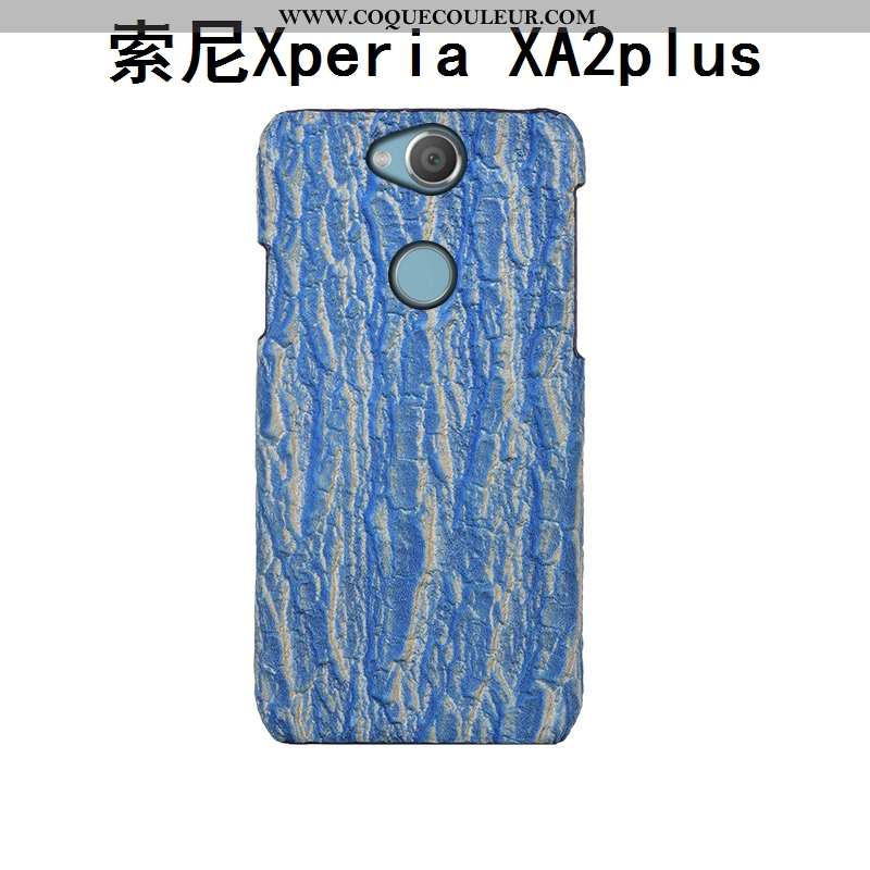 Housse Sony Xperia Xa2 Plus Cuir Personnalisé Couvercle Arrière, Étui Sony Xperia Xa2 Plus Mode Télé