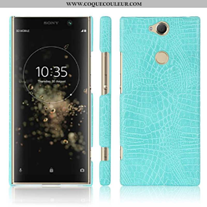 Étui Sony Xperia Xa2 Plus Protection Téléphone Portable Étui, Coque Sony Xperia Xa2 Plus Bleu Marin 