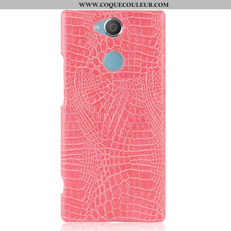 Coque Sony Xperia Xa2 Modèle Fleurie Crocodile Coque, Housse Sony Xperia Xa2 Protection Noir