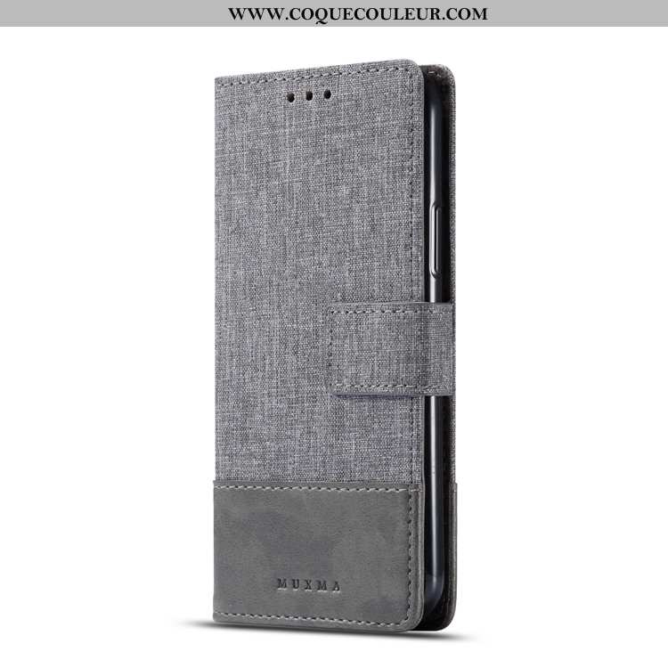 Coque Sony Xperia Xa2 Fluide Doux Gris Étui, Housse Sony Xperia Xa2 Protection Modèle Fleurie