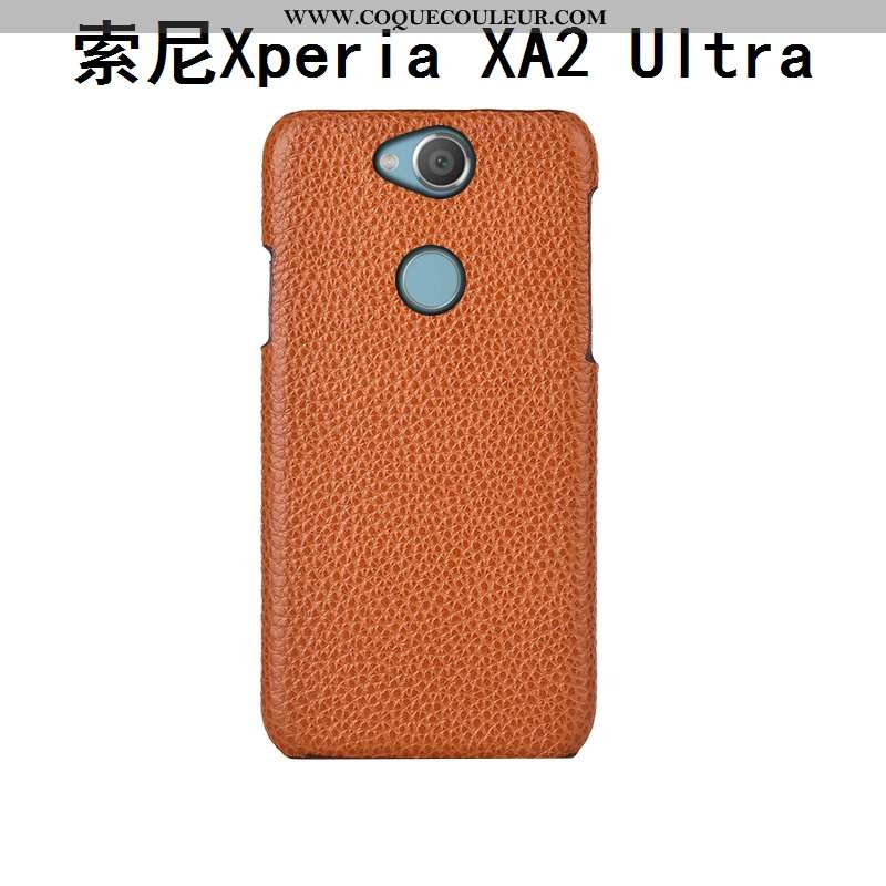 Coque Sony Xperia Xa2 Ultra Mode Litchi Luxe, Housse Sony Xperia Xa2 Ultra Protection Couvercle Arri