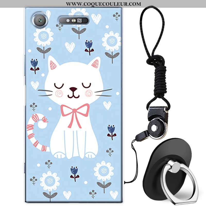 Housse Sony Xperia Xz Premium Charmant Silicone Coque, Étui Sony Xperia Xz Premium Fluide Doux Blanc