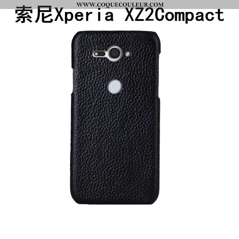 Coque Sony Xperia Xz2 Compact Protection Étui Mode, Housse Sony Xperia Xz2 Compact Luxe Créatif Bleu