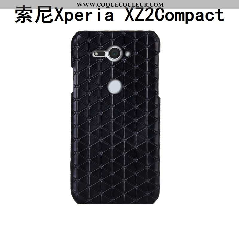 Étui Sony Xperia Xz2 Compact Cuir Protection Bovins, Coque Sony Xperia Xz2 Compact Mode Personnalisé