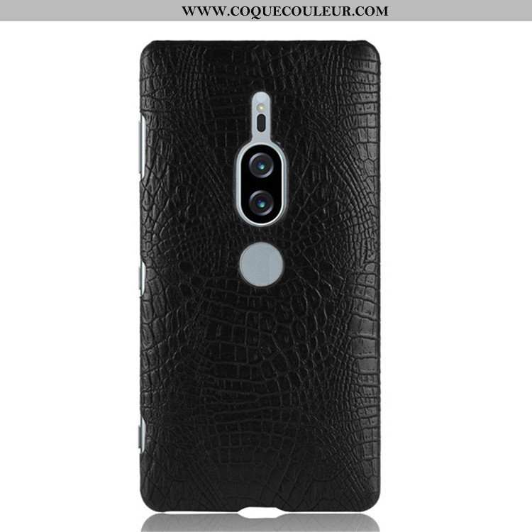Housse Sony Xperia Xz2 Premium Modèle Fleurie Crocodile Téléphone Portable, Étui Sony Xperia Xz2 Pre